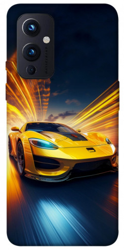 Чехол itsPrint Yellow Porsche для OnePlus 9