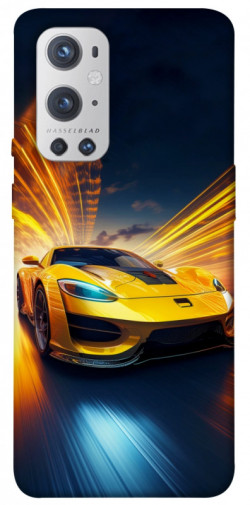 Чехол itsPrint Yellow Porsche для OnePlus 9 Pro
