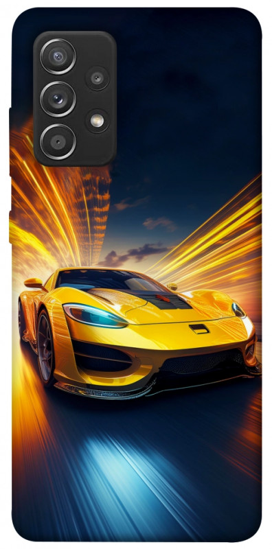 Чехол itsPrint Yellow Porsche для Samsung Galaxy A52 4G / A52 5G, авто, купить оптом с доставкой