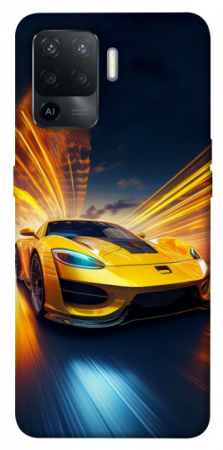 Чехол itsPrint Yellow Porsche для Oppo Reno 5 Lite