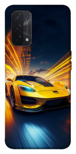 Чехол itsPrint Yellow Porsche для Oppo A54 4G