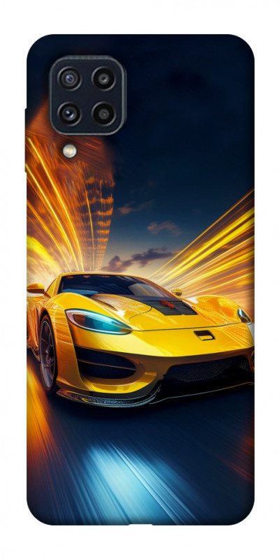 Чехол itsPrint Yellow Porsche для Samsung Galaxy M32, авто, купить оптом с доставкой