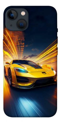 Чехол itsPrint Yellow Porsche для Apple iPhone 13 (6.1")