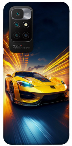 Чохол itsPrint Yellow Porsche для Xiaomi Redmi 10