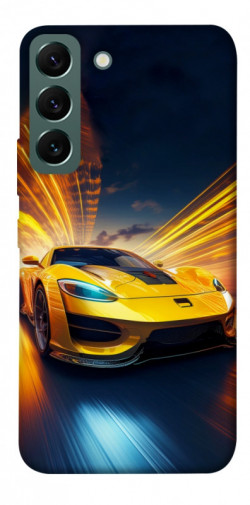 Чохол itsPrint Yellow Porsche для Samsung Galaxy S22