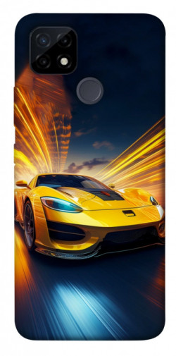 Чехол itsPrint Yellow Porsche для Realme C21Y