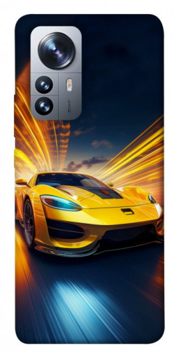 Чехол itsPrint Yellow Porsche для Xiaomi 12 / 12X