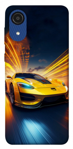Чохол itsPrint Yellow Porsche для Samsung Galaxy A03 Core