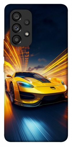 Чехол itsPrint Yellow Porsche для Samsung Galaxy A53 5G
