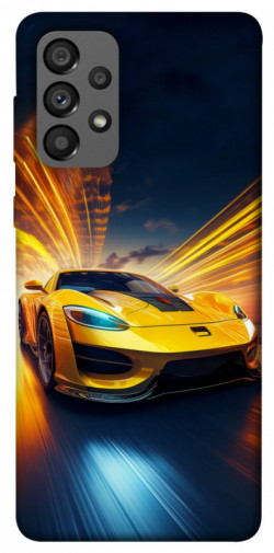 Чехол itsPrint Yellow Porsche для Samsung Galaxy A73 5G