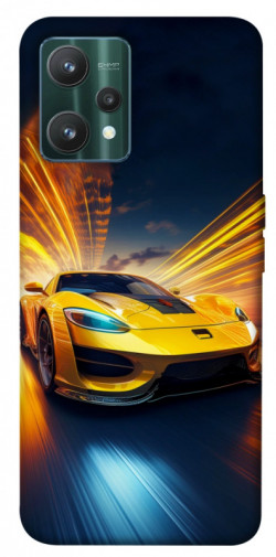 Чехол itsPrint Yellow Porsche для Realme 9 Pro