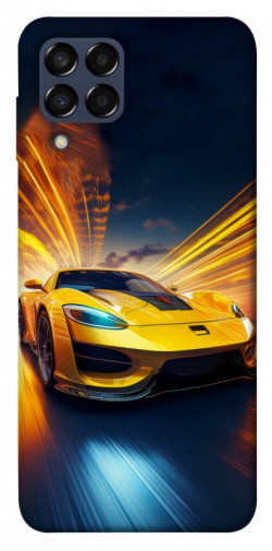 Чехол itsPrint Yellow Porsche для Samsung Galaxy M33 5G