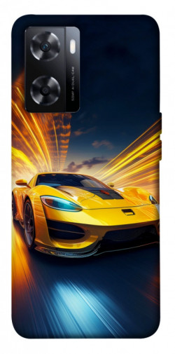 Чехол itsPrint Yellow Porsche для OnePlus Nord N20 SE