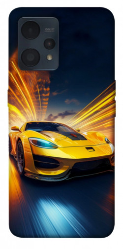 Чехол itsPrint Yellow Porsche для Realme 9 4G / 9 Pro+