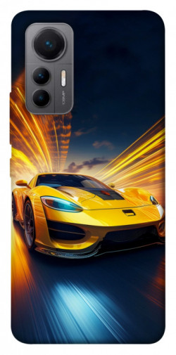 Чехол itsPrint Yellow Porsche для Xiaomi 12 Lite