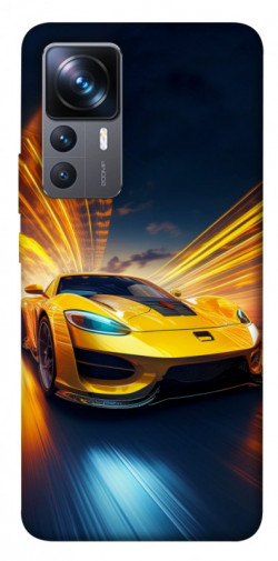 Чехол itsPrint Yellow Porsche для Xiaomi 12T / 12T Pro