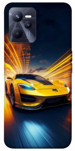 Чехол itsPrint Yellow Porsche для Realme C35