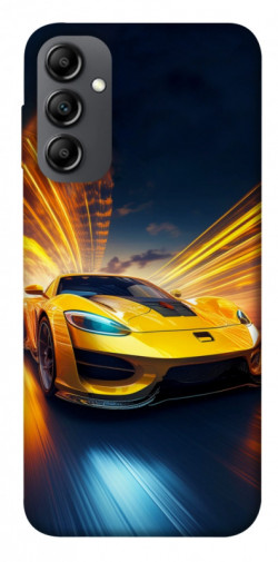 Чехол itsPrint Yellow Porsche для Samsung Galaxy A14 4G/5G