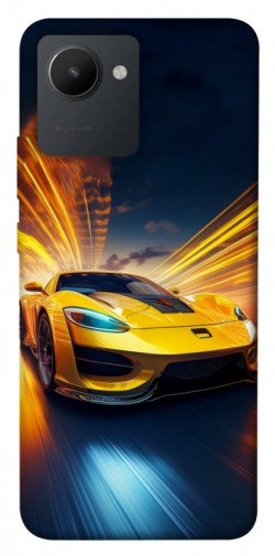 Чехол itsPrint Yellow Porsche для Realme C30s