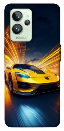 Чехол itsPrint Yellow Porsche для Realme GT2