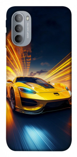 Чехол itsPrint Yellow Porsche для Motorola Moto G31