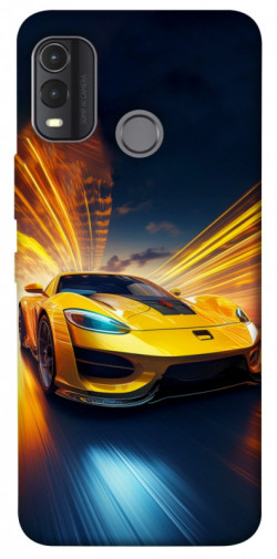 Чехол itsPrint Yellow Porsche для Nokia G11 Plus