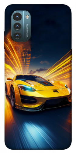 Чехол itsPrint Yellow Porsche для Nokia G21