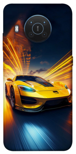 Чехол itsPrint Yellow Porsche для Nokia X10 / X20