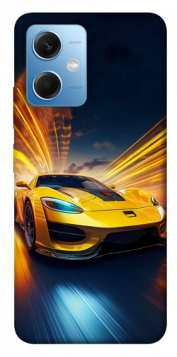 Чехол itsPrint Yellow Porsche для Xiaomi Poco X5 5G