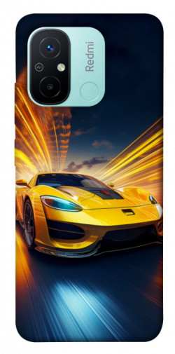 Чехол itsPrint Yellow Porsche для Xiaomi Redmi 12C