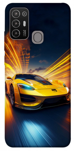 Чехол itsPrint Yellow Porsche для ZTE Blade A52
