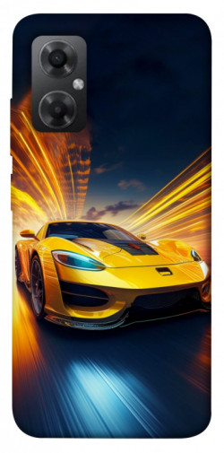Чехол itsPrint Yellow Porsche для Xiaomi Redmi Note 11R