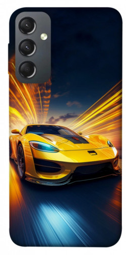 Чехол itsPrint Yellow Porsche для Samsung Galaxy A24 4G