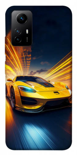 Чехол itsPrint Yellow Porsche для Xiaomi Redmi Note 12S