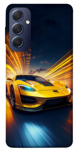 Чехол itsPrint Yellow Porsche для Samsung Galaxy M54 5G