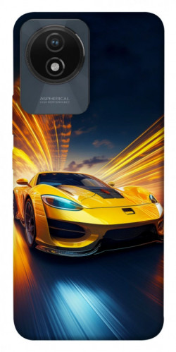 Чохол itsPrint Yellow Porsche для Vivo Y02