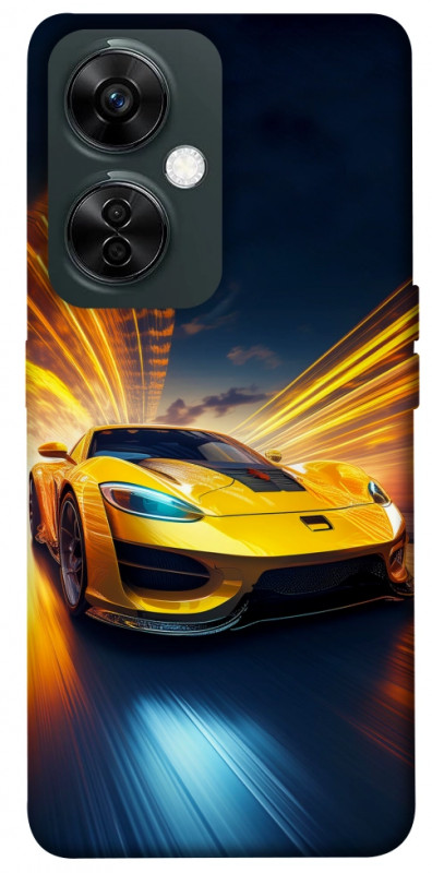 Чехол itsPrint Yellow Porsche для OnePlus Nord CE 3 Lite, авто, купить оптом с доставкой