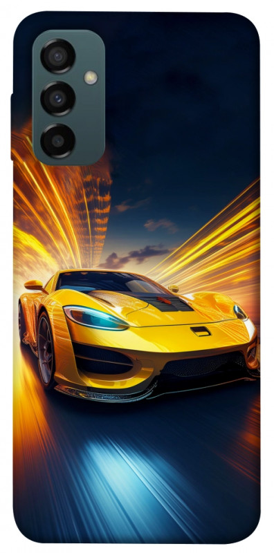Чехол itsPrint Yellow Porsche для Samsung Galaxy M34 5G, авто, купить оптом с доставкой