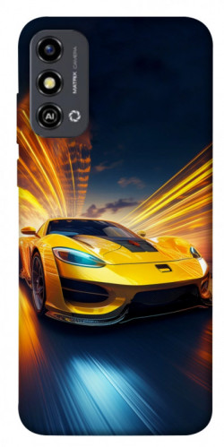 Чехол itsPrint Yellow Porsche для ZTE Blade A53