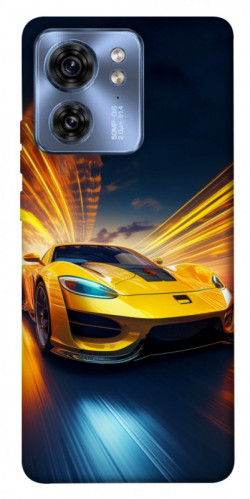 Чехол itsPrint Yellow Porsche для Motorola Edge 40