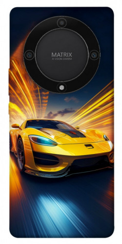 Чехол itsPrint Yellow Porsche для Huawei Magic5 Lite
