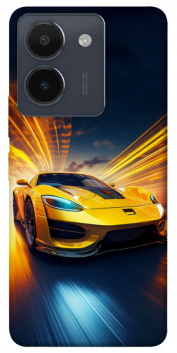 Чохол itsPrint Yellow Porsche для Vivo Y36