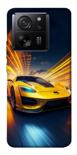 Чехол itsPrint Yellow Porsche для Xiaomi 13T