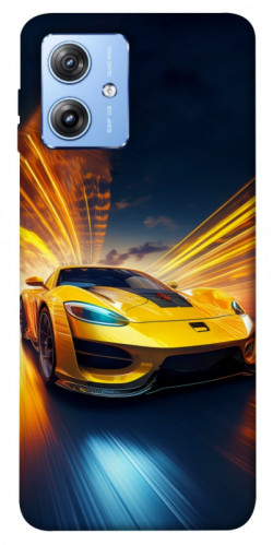 Чехол itsPrint Yellow Porsche для Motorola Moto G84