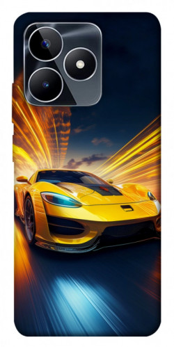 Чехол itsPrint Yellow Porsche для Realme C53