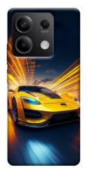Чехол itsPrint Yellow Porsche для Xiaomi Redmi Note 13 5G