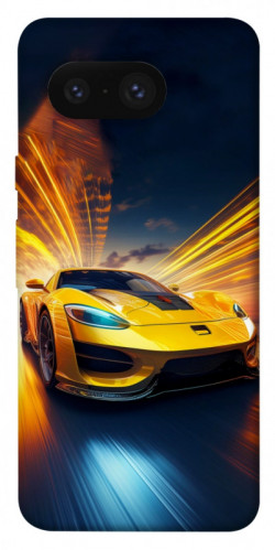 Чехол itsPrint Yellow Porsche для Google Pixel 8