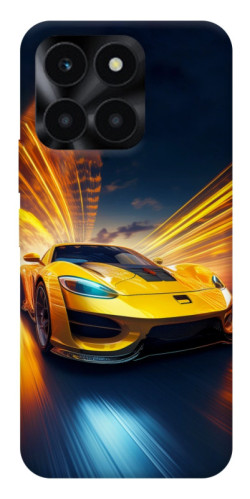 Чехол itsPrint Yellow Porsche для Huawei Honor X6a
