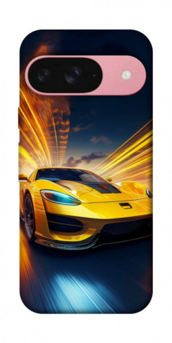 Чохол itsPrint Yellow Porsche для Google Pixel 9