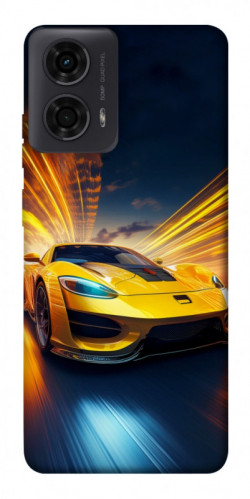 Чохол itsPrint Yellow Porsche для Motorola Moto G24